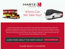 Tablet Screenshot of martzgroup.com